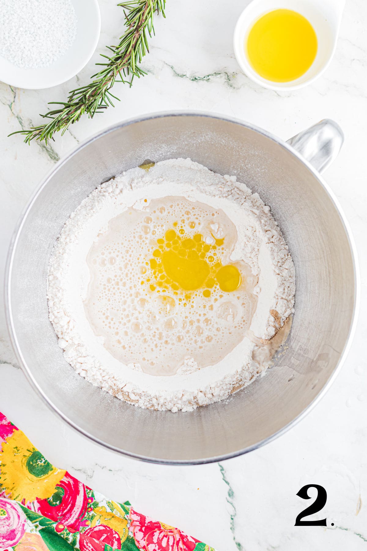 How to Make Easy Foccacia Bread Step 2
