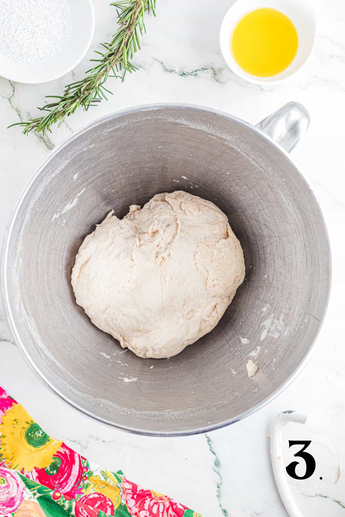 How to Make Easy Foccacia Bread Step 3