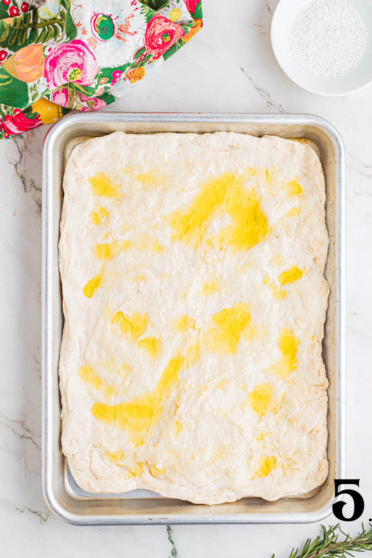 How to Make Easy Foccacia Bread Step 5