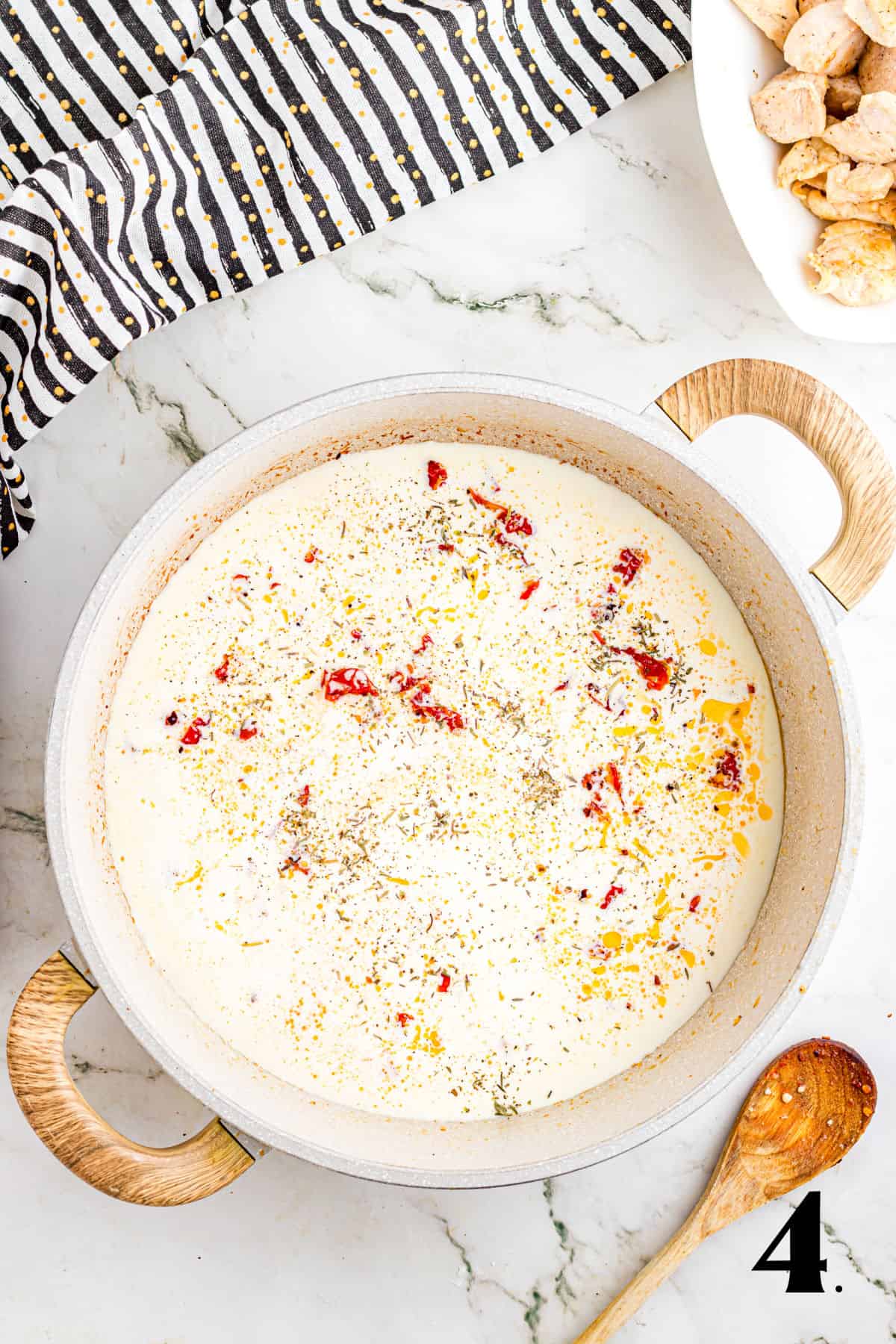 How to Make Marry Me Chicken Pasta - Step 4