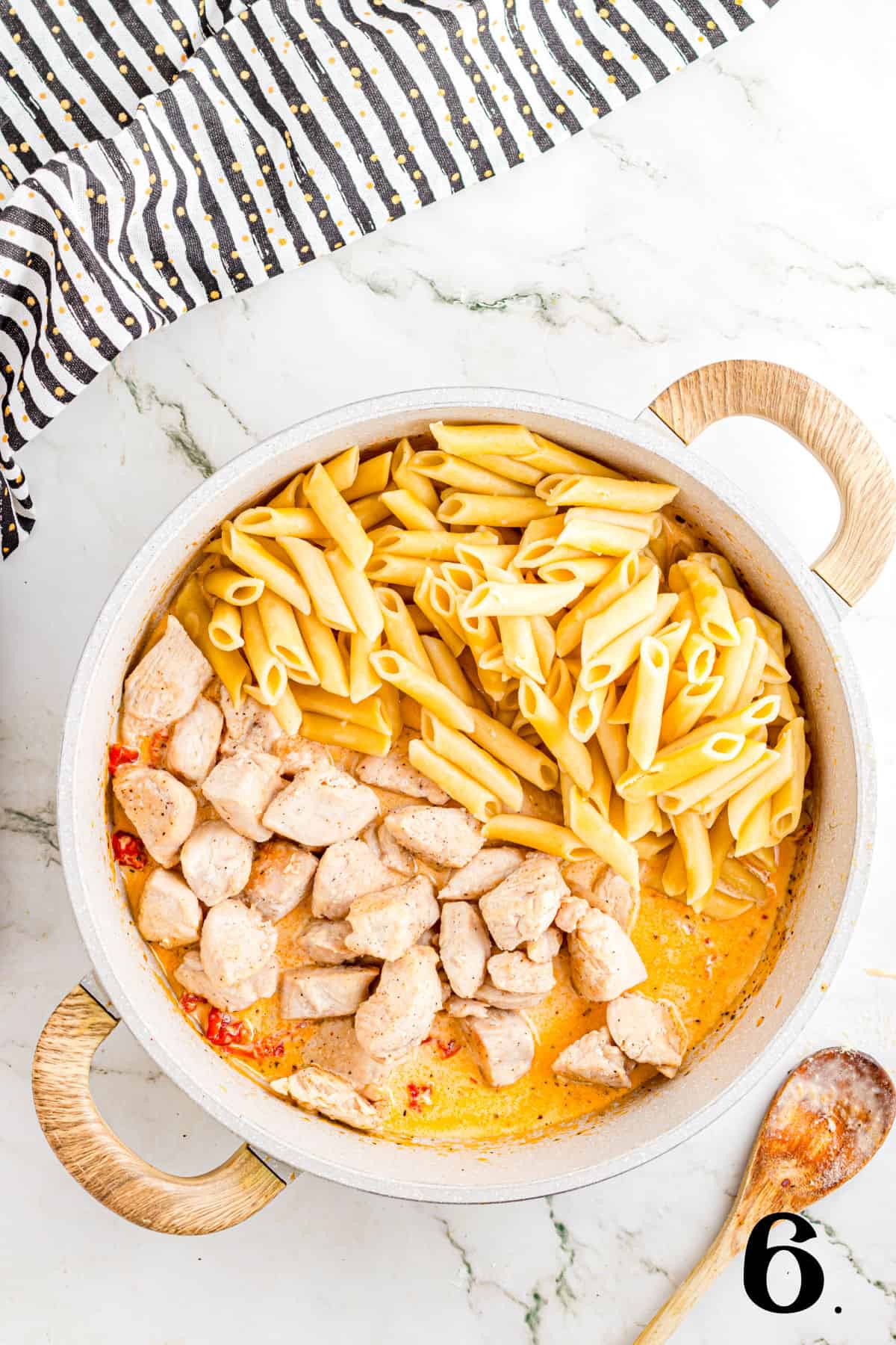 How to Make Marry Me Chicken Pasta - Step 6