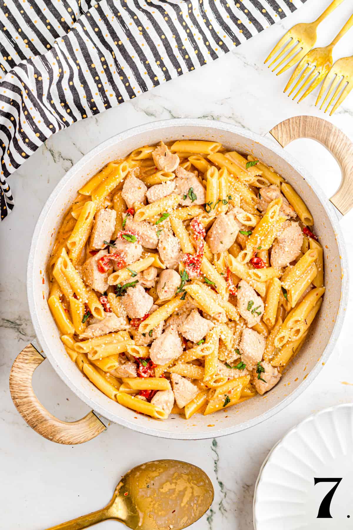 How to Make Marry Me Chicken Pasta - Step 7