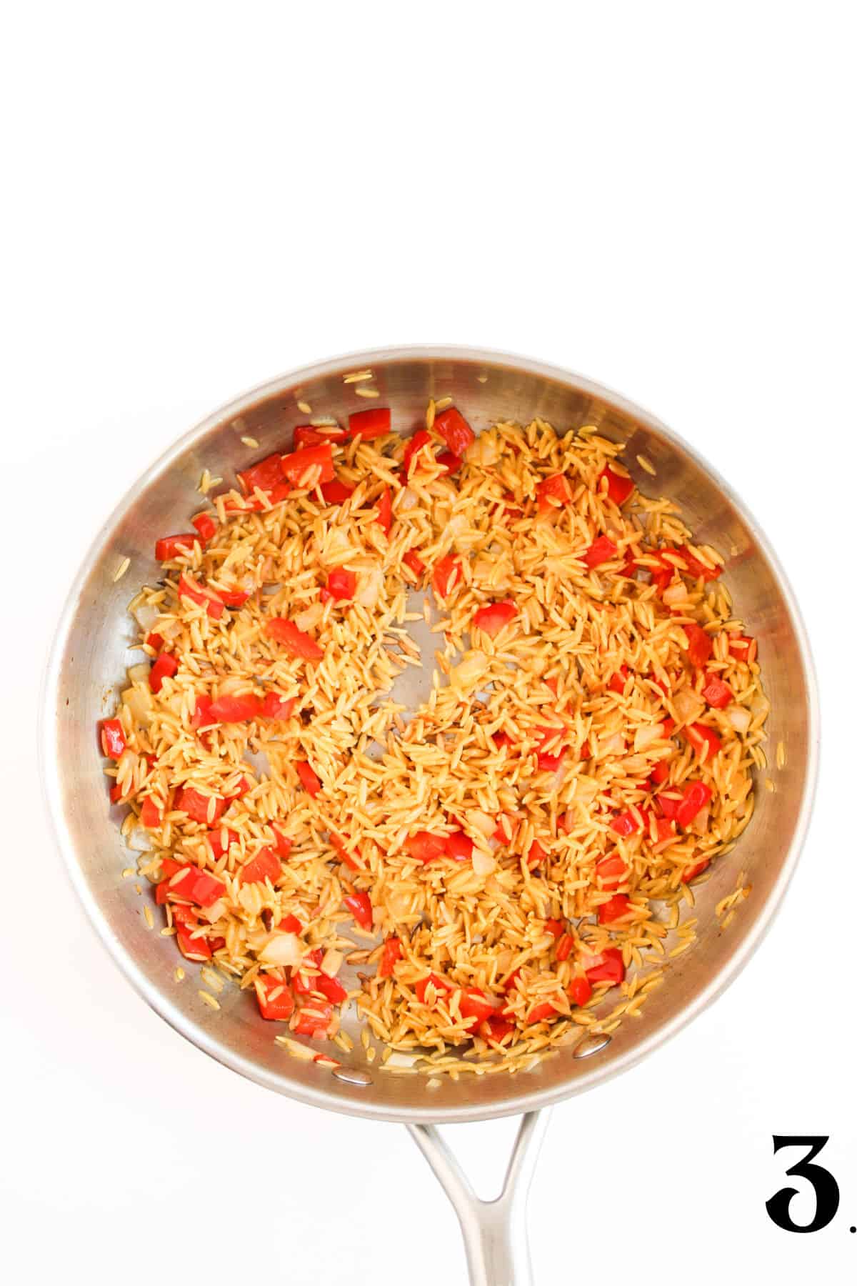 How to Make Orzo and Sausage Step 3