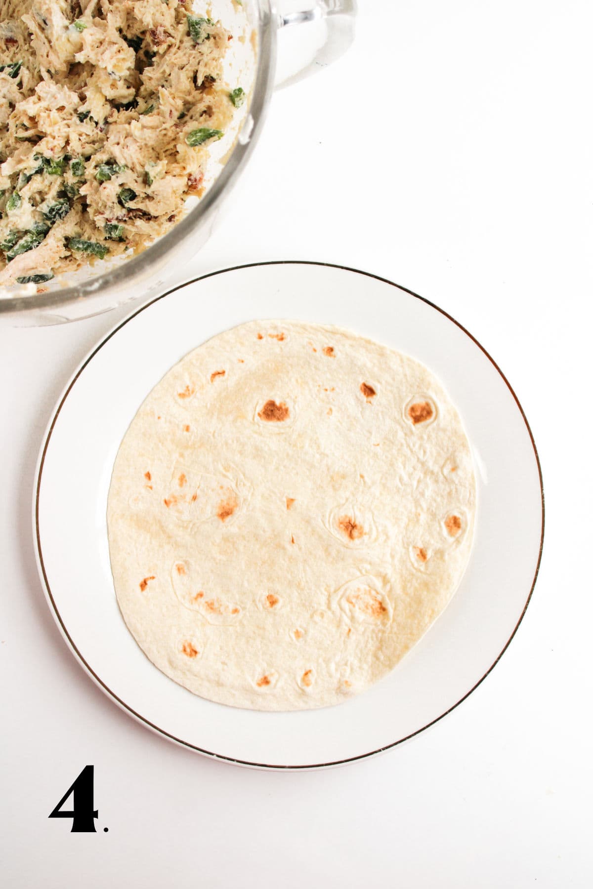 How to Make Popper Chicken Quesadillas Step 4