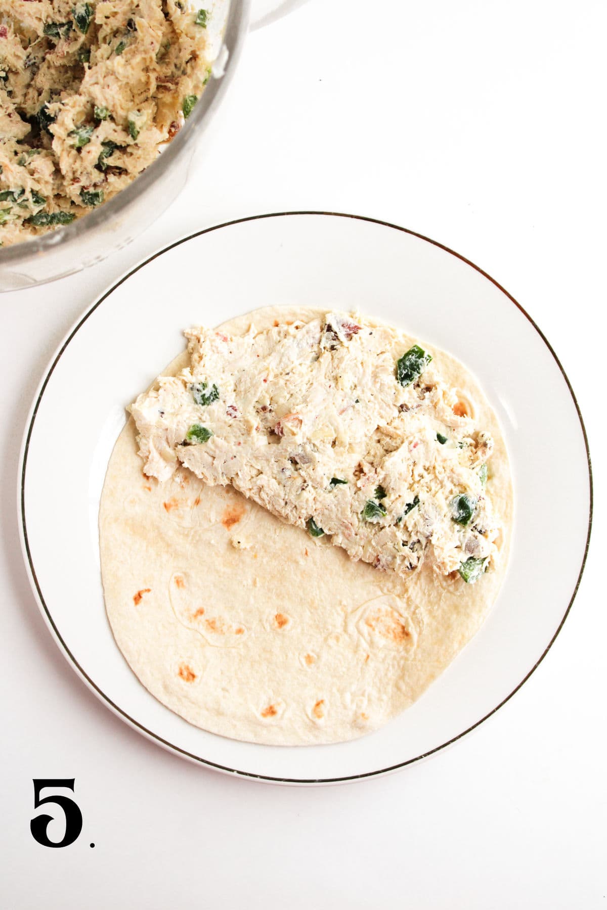 How to Make Popper Chicken Quesadillas Step 5