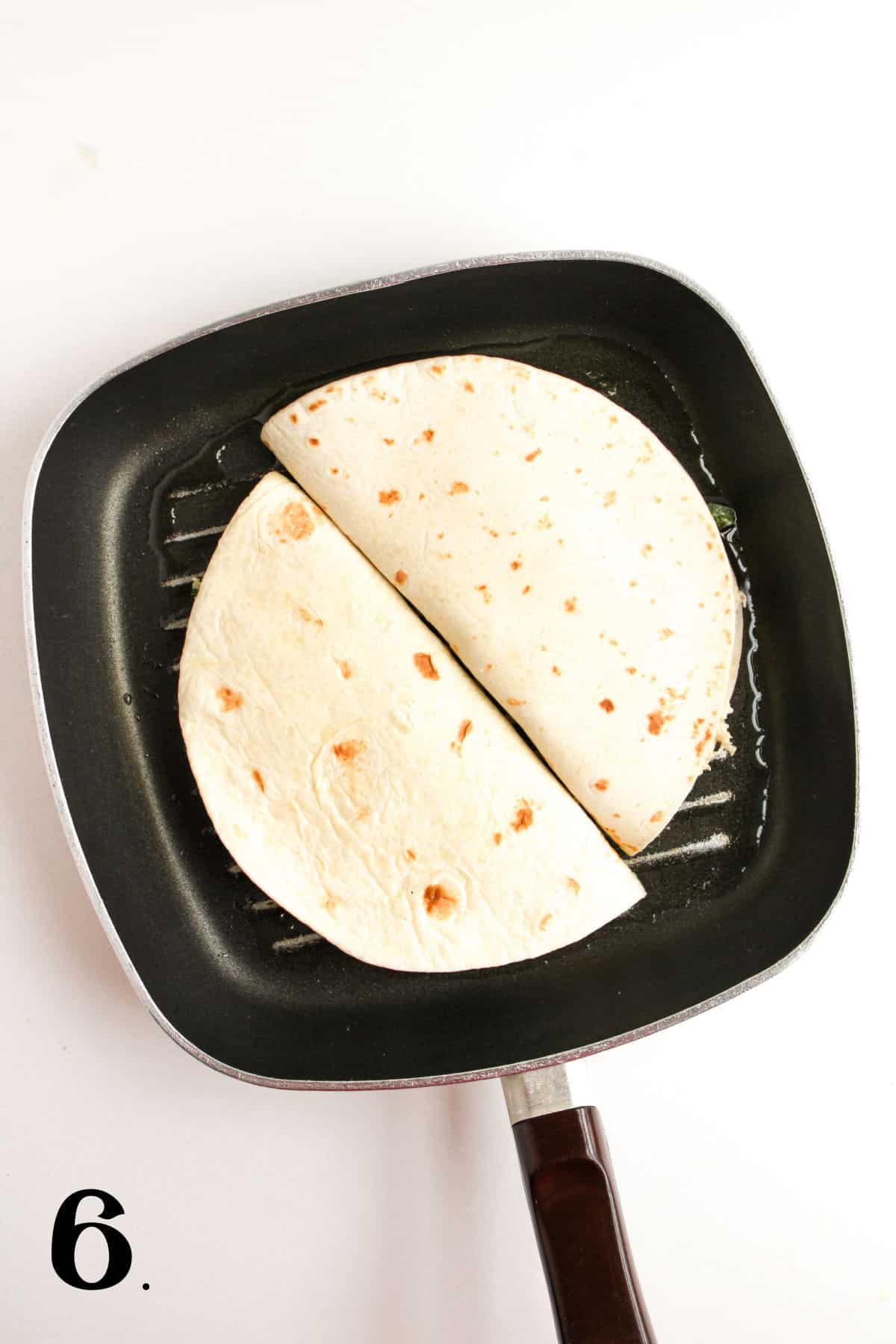 How to Make Popper Chicken Quesadillas Step 6