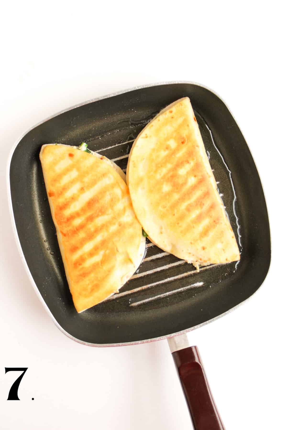 How to Make Popper Chicken Quesadillas Step 7