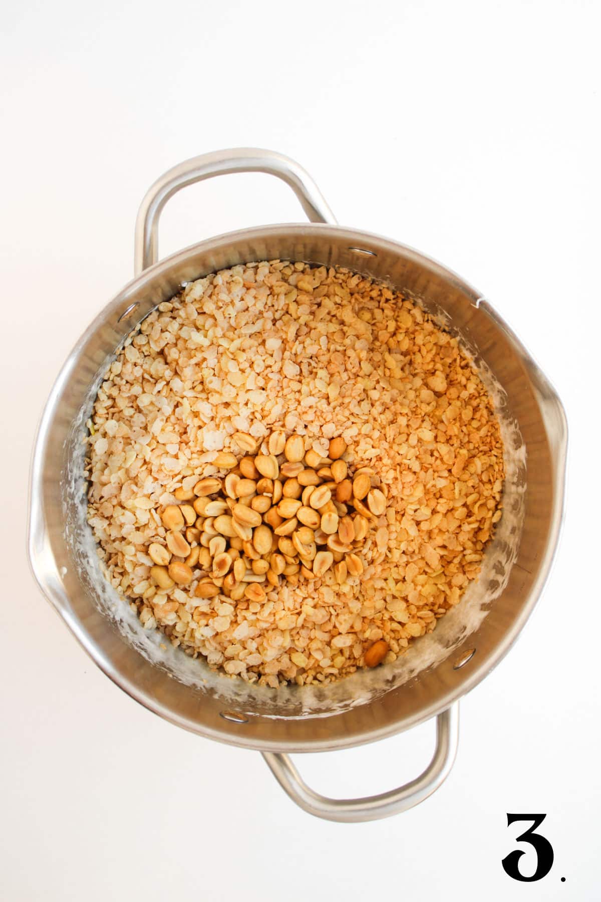 How to Make Snickers Rice Krispie Treats Step 3