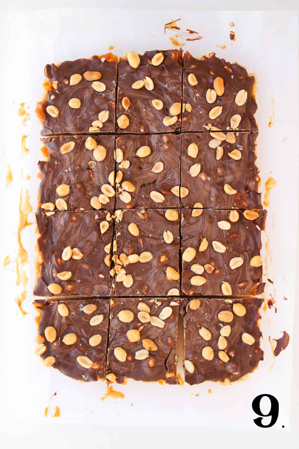 How to Make Snickers Rice Krispie Treats Step 9