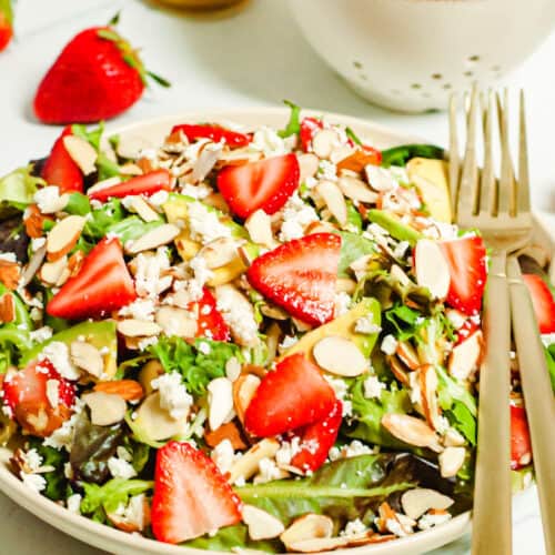 How to Make Strawberry Almond Salad