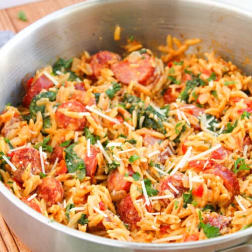 Orzo and Sausage