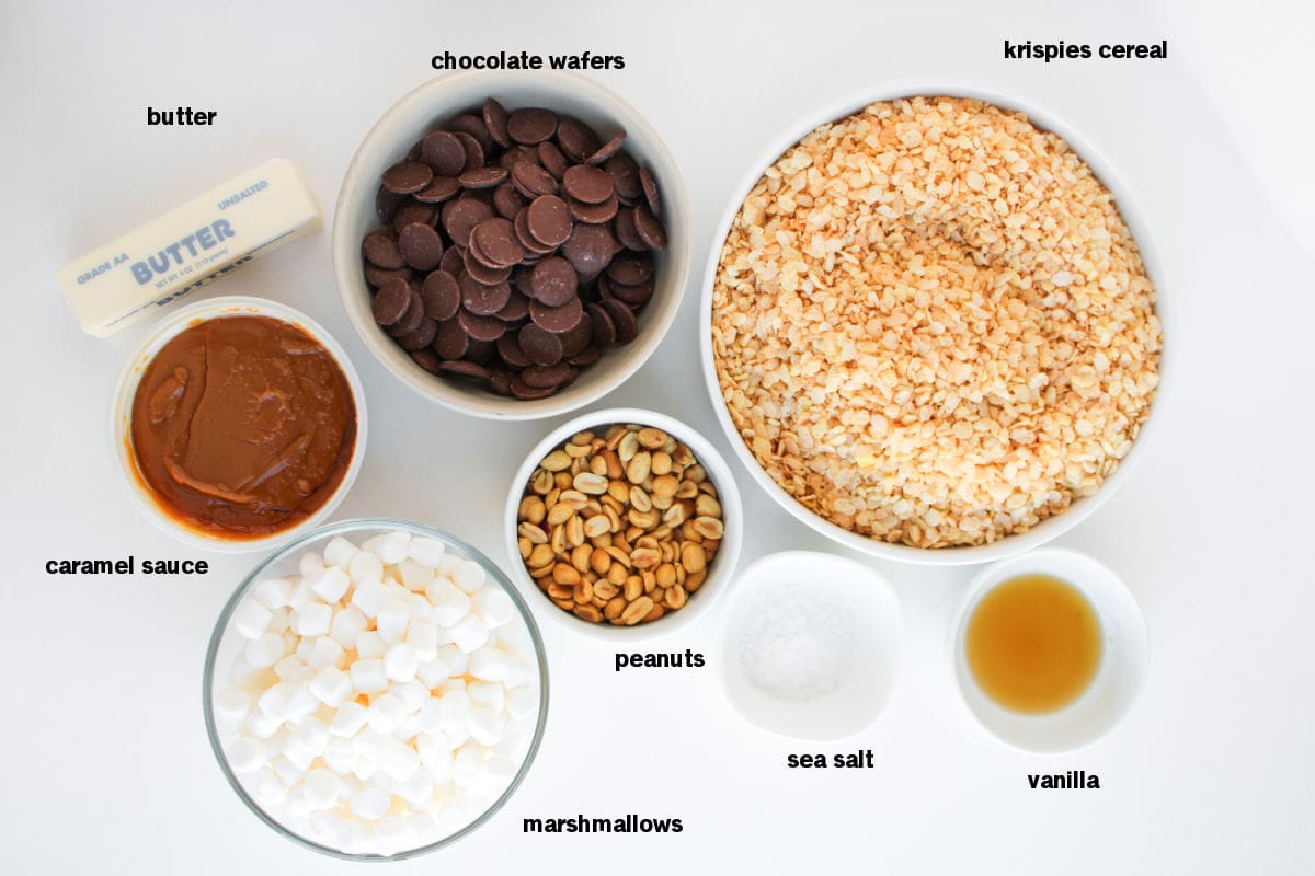 Snickers Rice Krispie Treats Ingredients