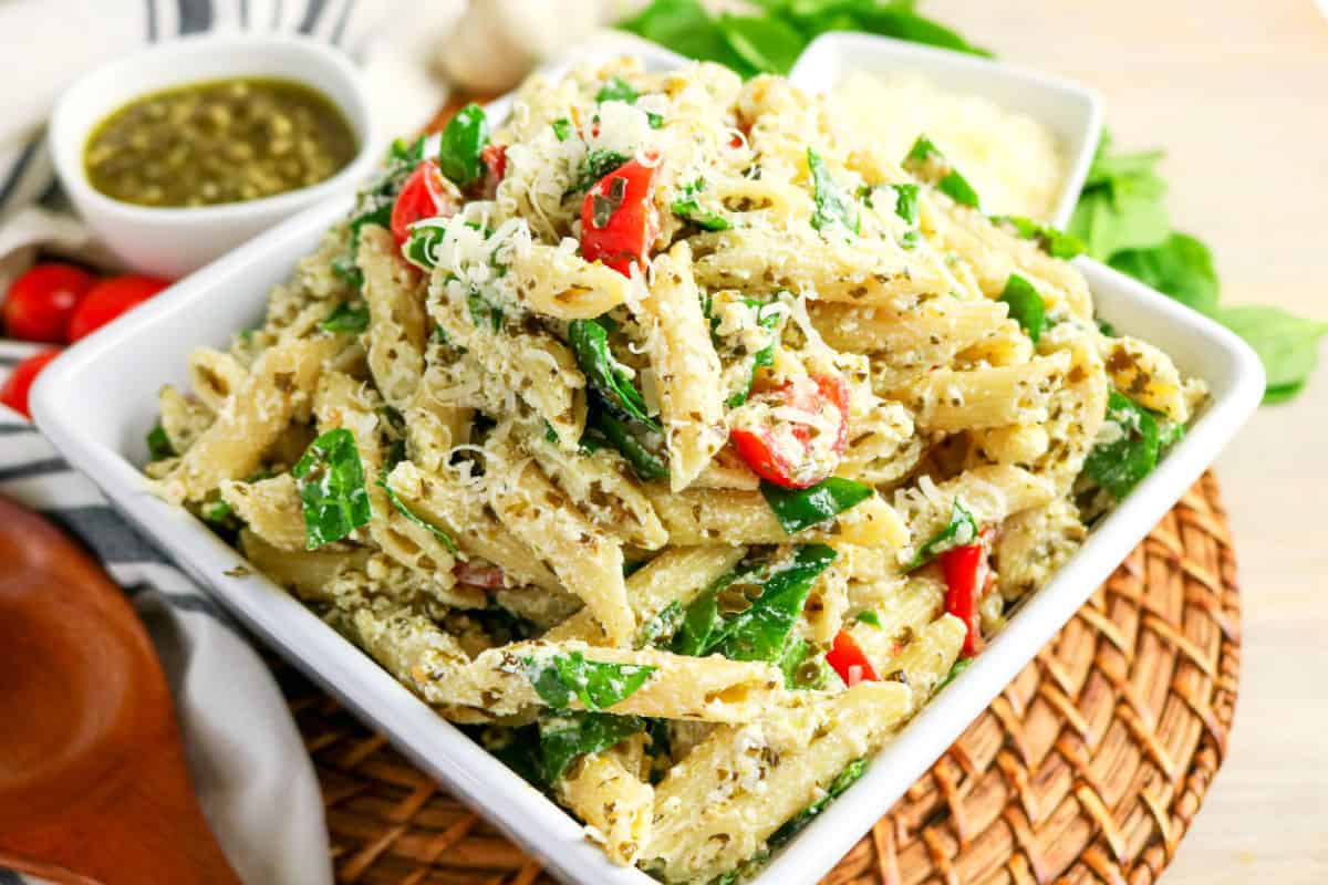 Best Pesto Ricotta Pasta