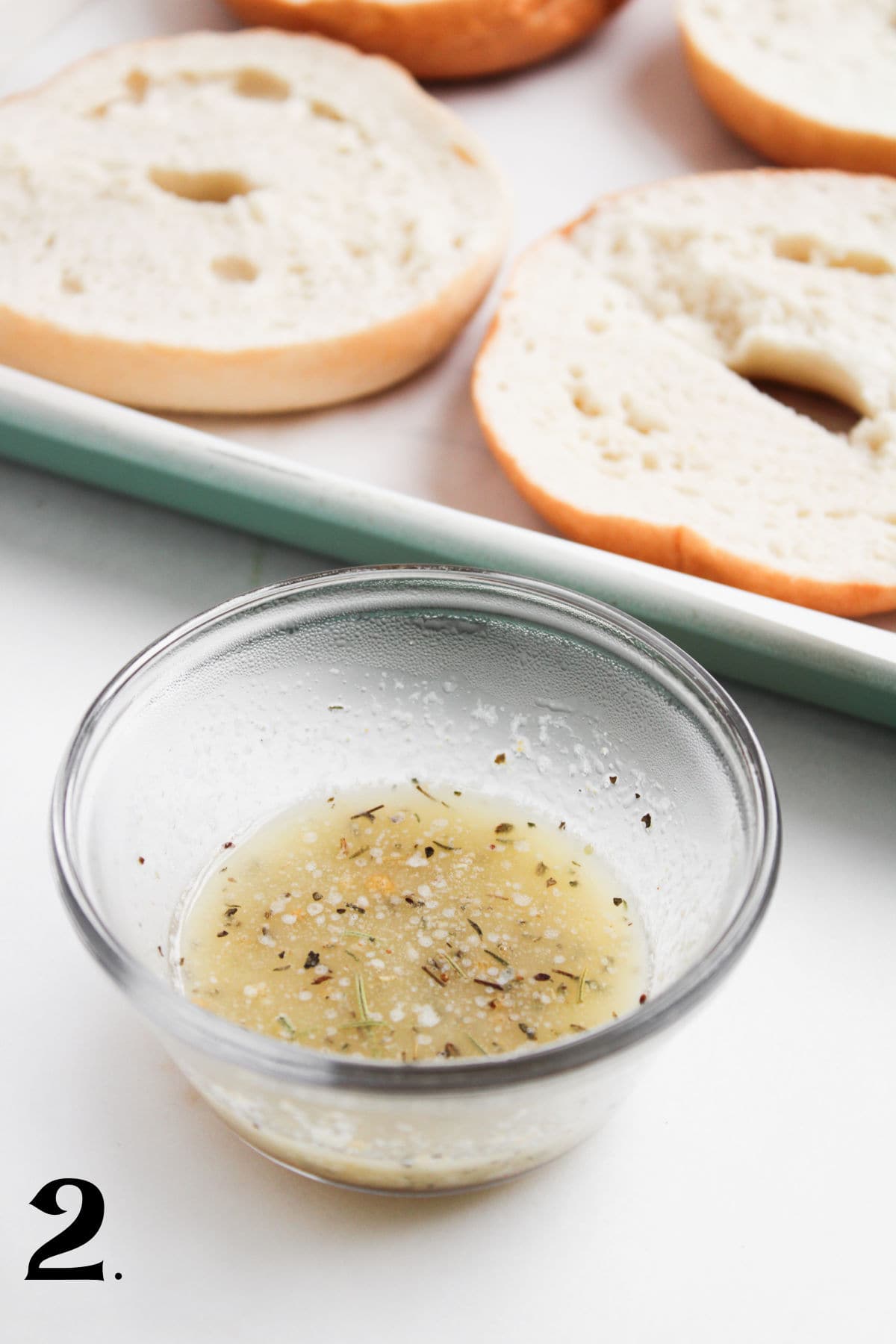 How to Make Pizza Bagels Step 2