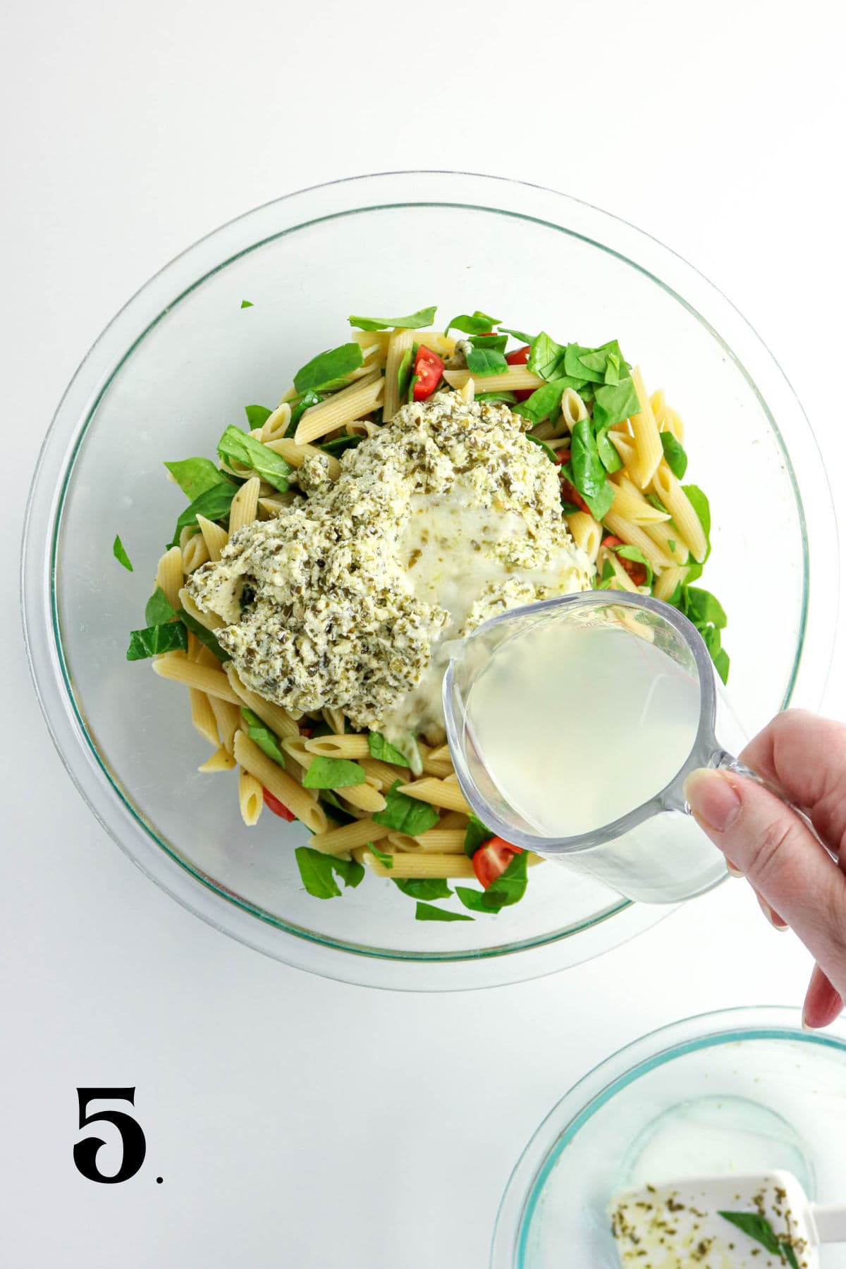 How to Make ricotta cheese pasta Step 5