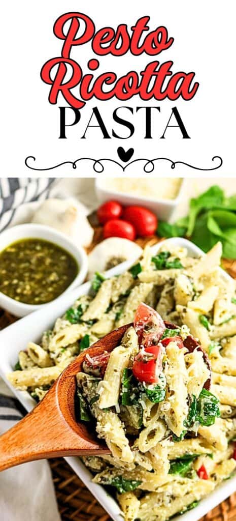 Pesto Ricotta Pasta