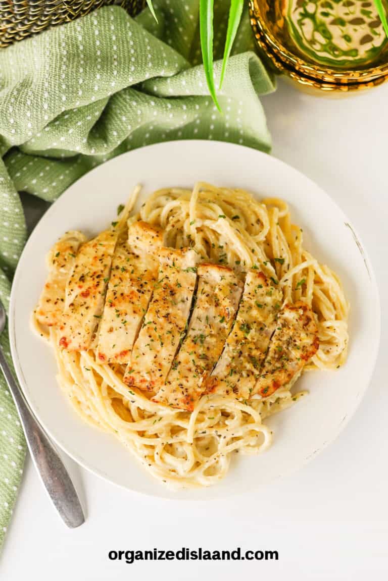Quick Lemon. Chicken Pasta