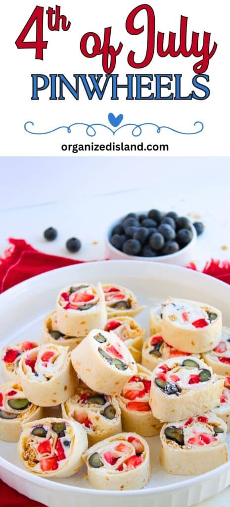 Red White and Blue Pinwheels