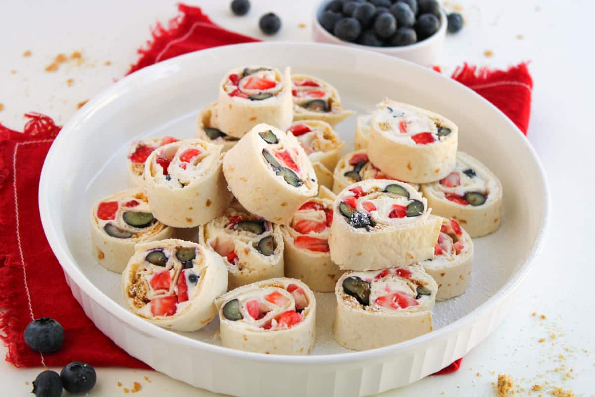 Best Red White and Blue Pinwheels