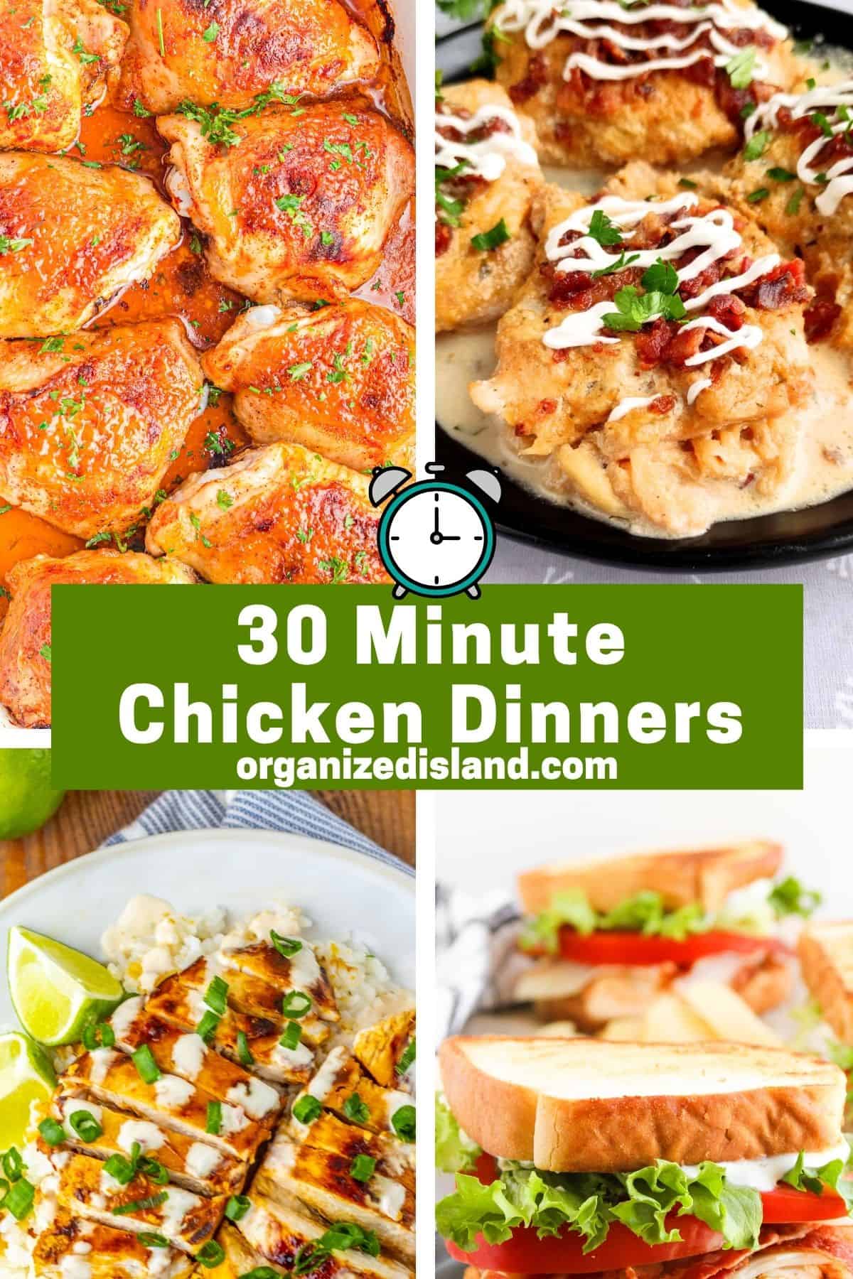 Chicken Recipes Collage