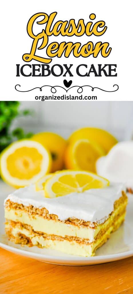 Classic Lemon Icebox Cake