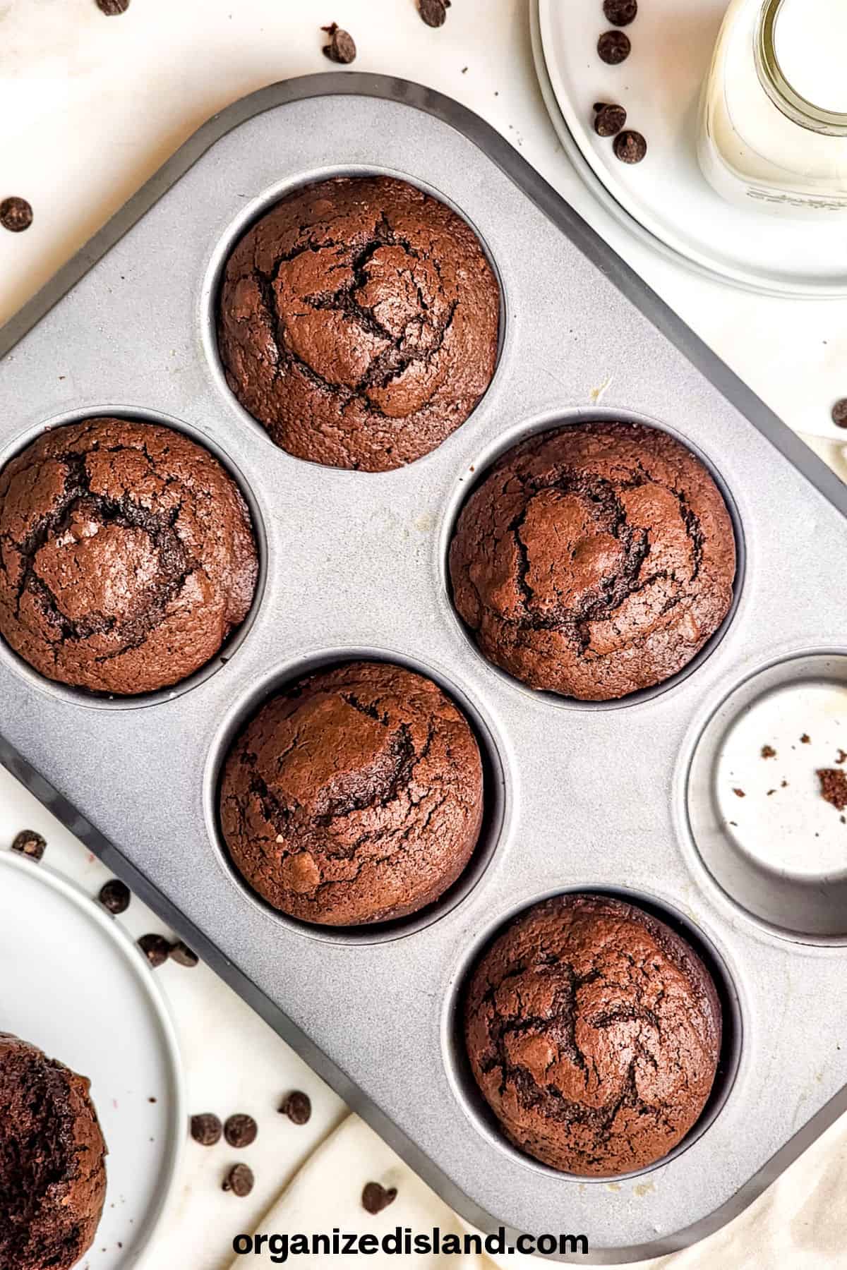 Easy Brownie Muffins