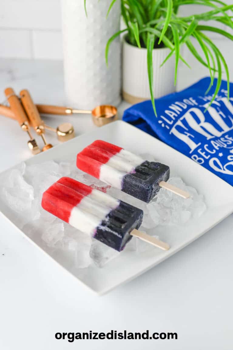 Easy Patriotic Popsicles