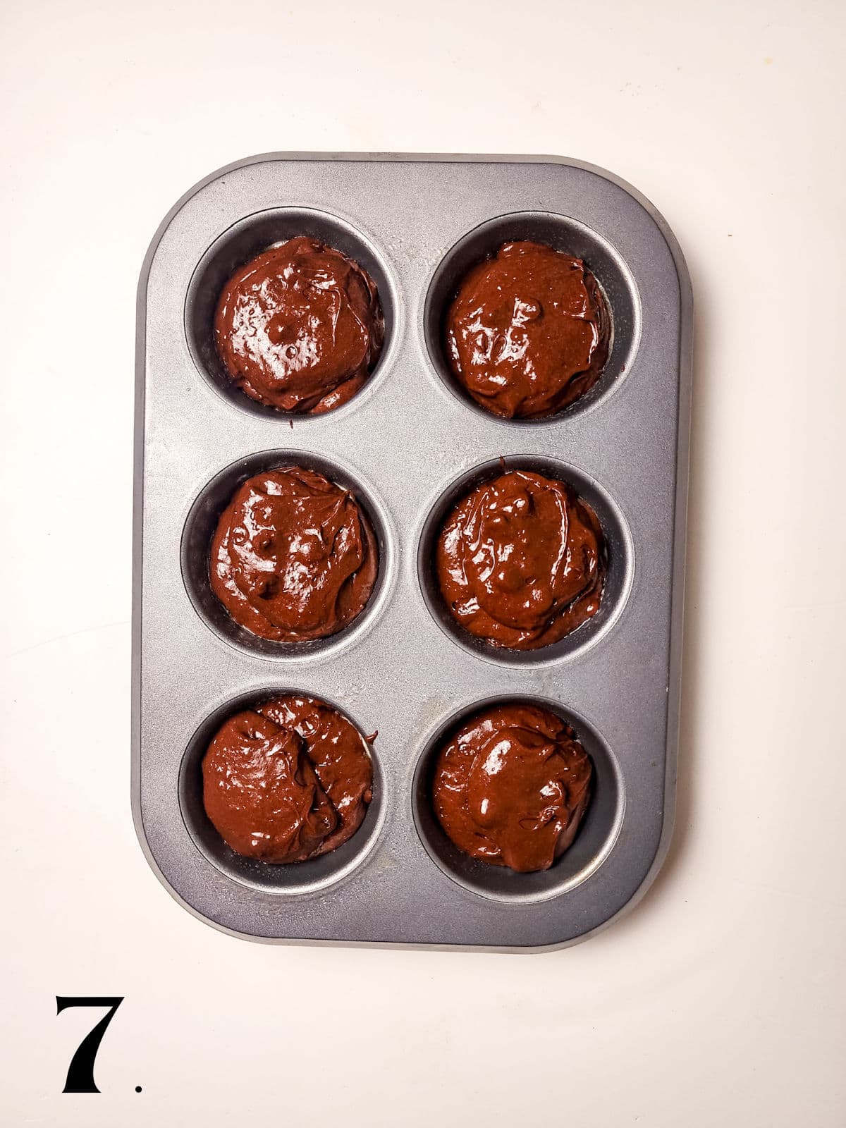 How to Make Brownie Muffins Step 7