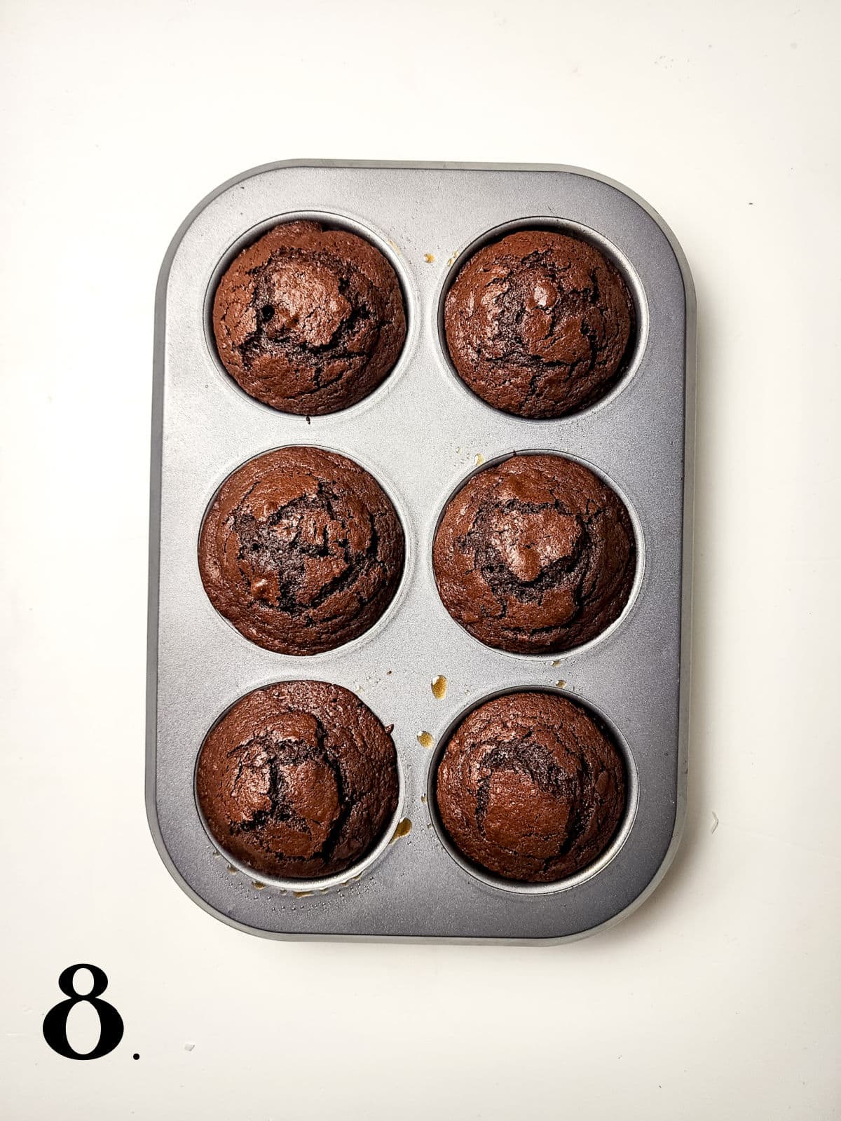 How to Make Brownie Muffins Step 8