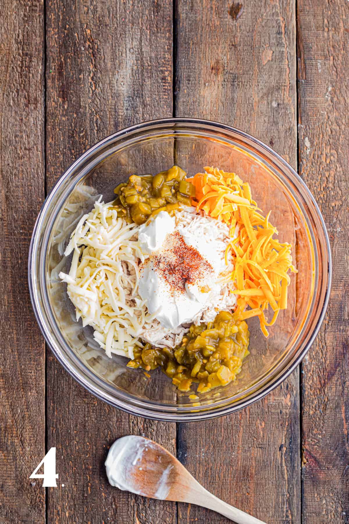 How to Make Chicken and Sour Cream Enchiladas Step 4