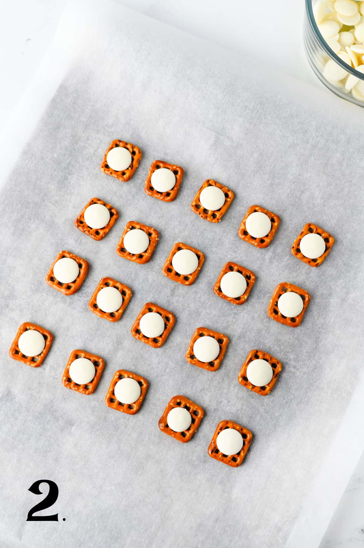 How to Make Flower Pretzels Step 2