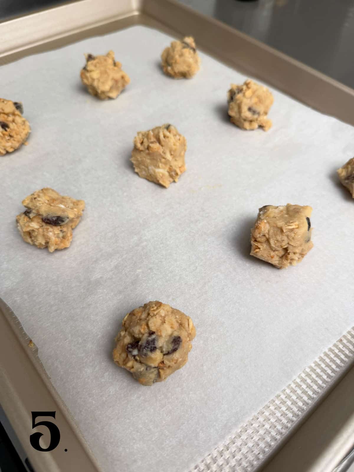 How to Make Granola Cookies Step 5