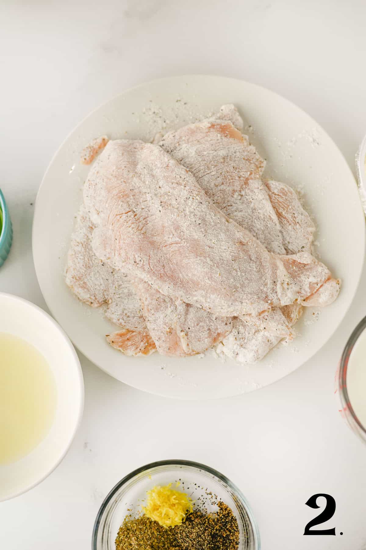 How to Make Lemon Chicken Pasta Step 2