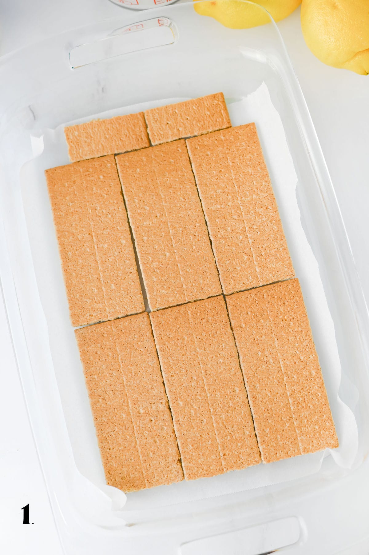How to Make Lemon Ice Box Cake Step 1