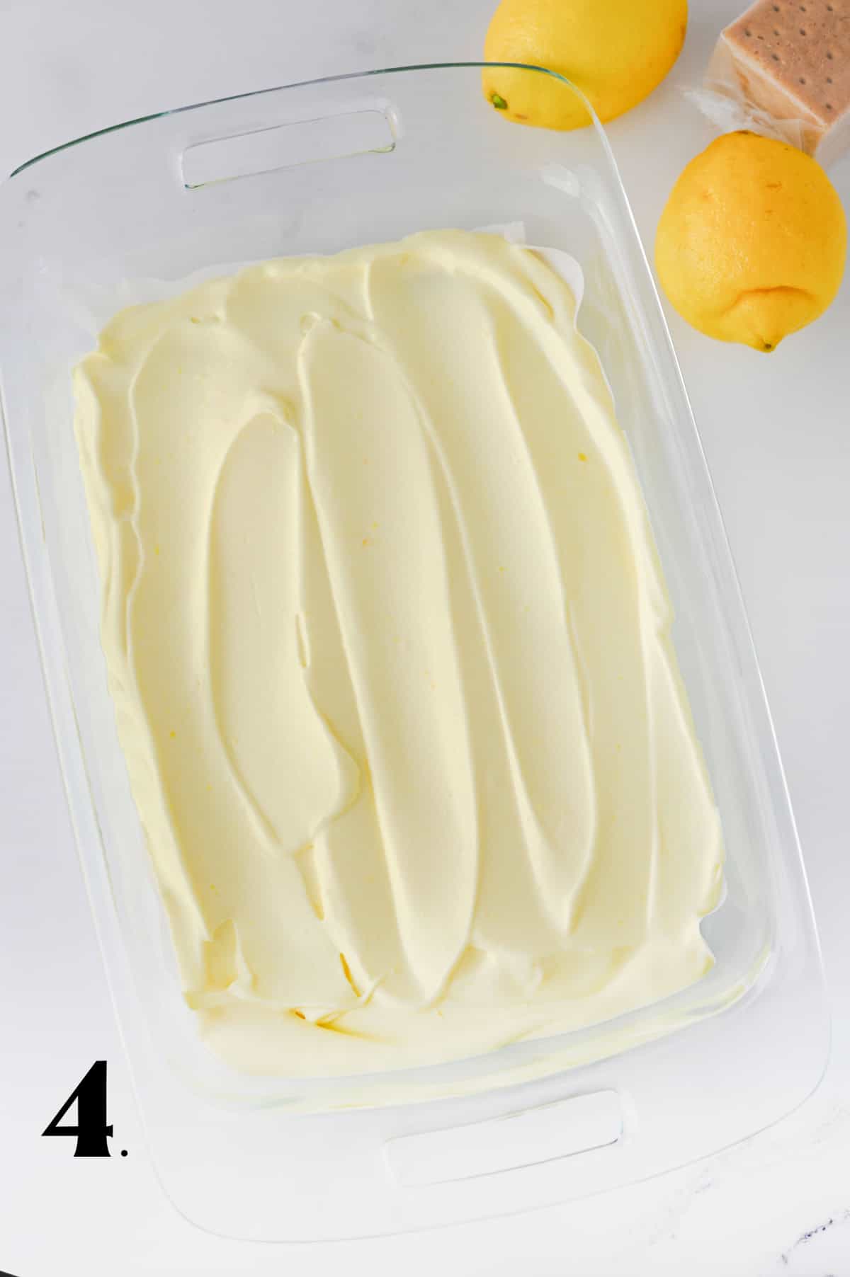 How to Make Lemon Ice Box Cake Step 4