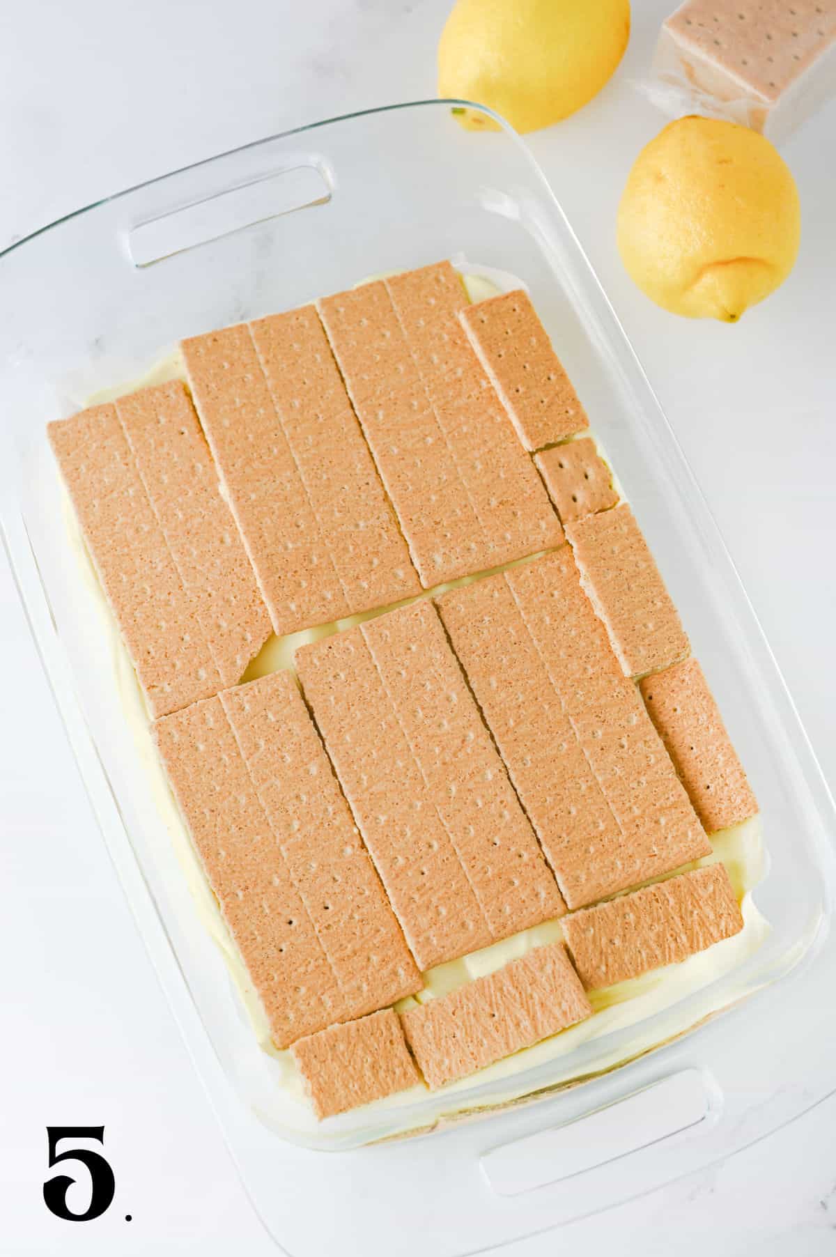 How to Make Lemon Ice Box Cake Step 5
