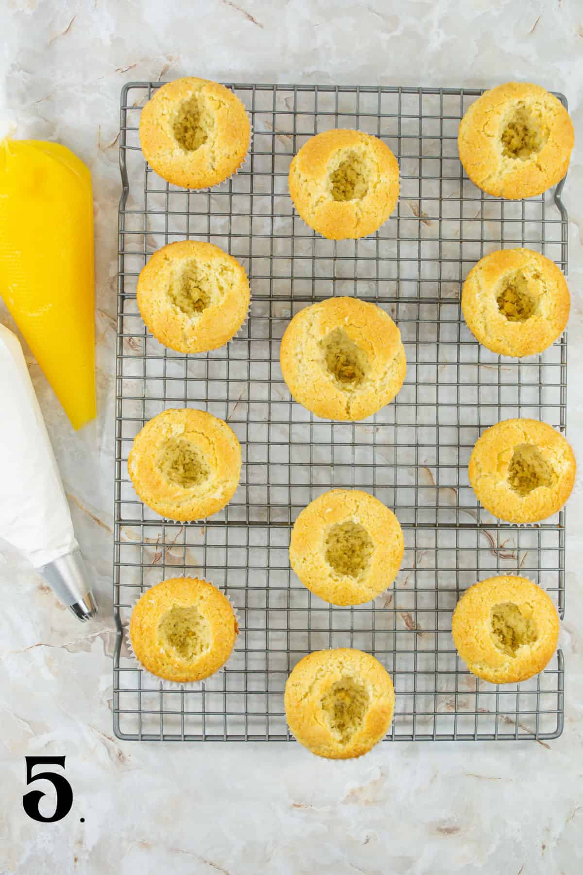 How to Make Lemon Meringue Cupcakes Step 5