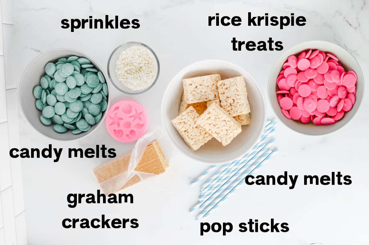 Beach Rice Krispie Treats Ingredients