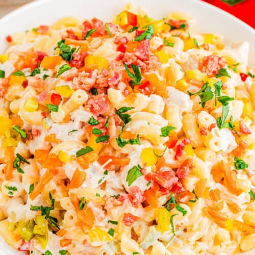 Chicken Macaroni Pasta Salad
