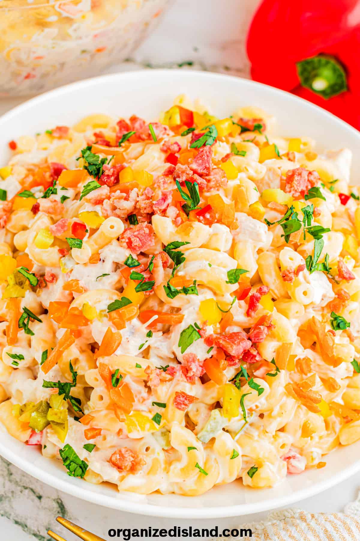Chicken Macaroni Pasta Salad