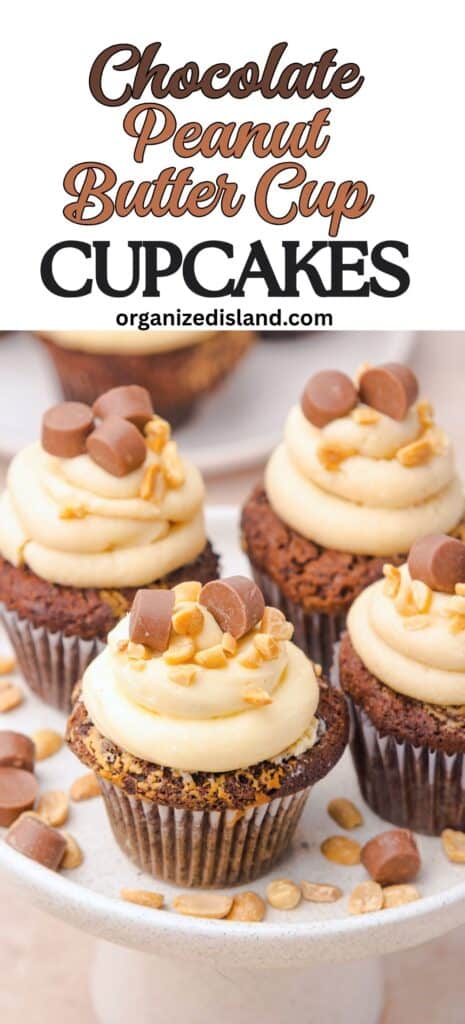 Chocolate Peanut Butter Cup Cupcakes