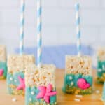 Easy Beach Theme Rice Krispie Treats