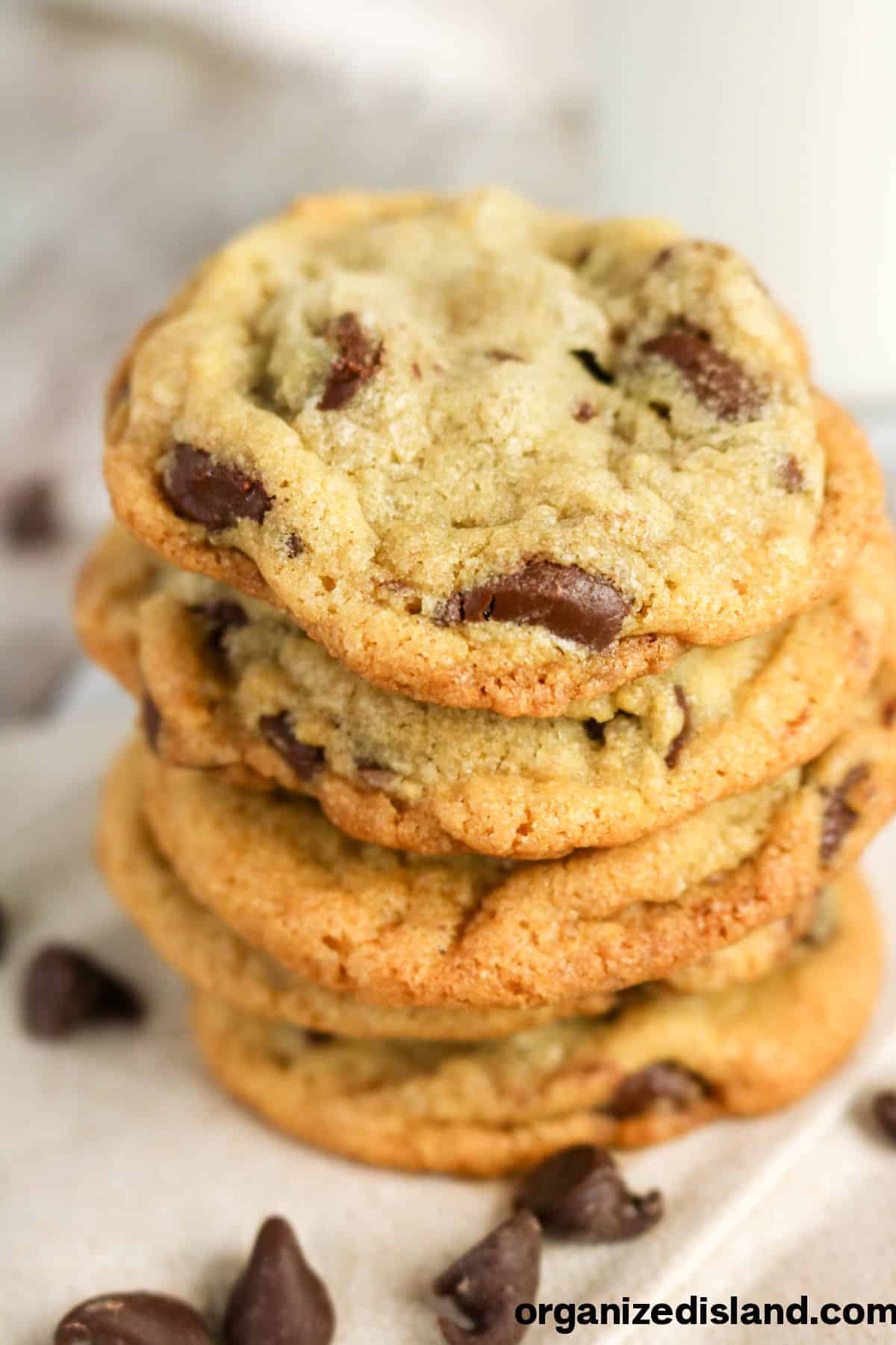 Eggless Chocolate Chip Cookies