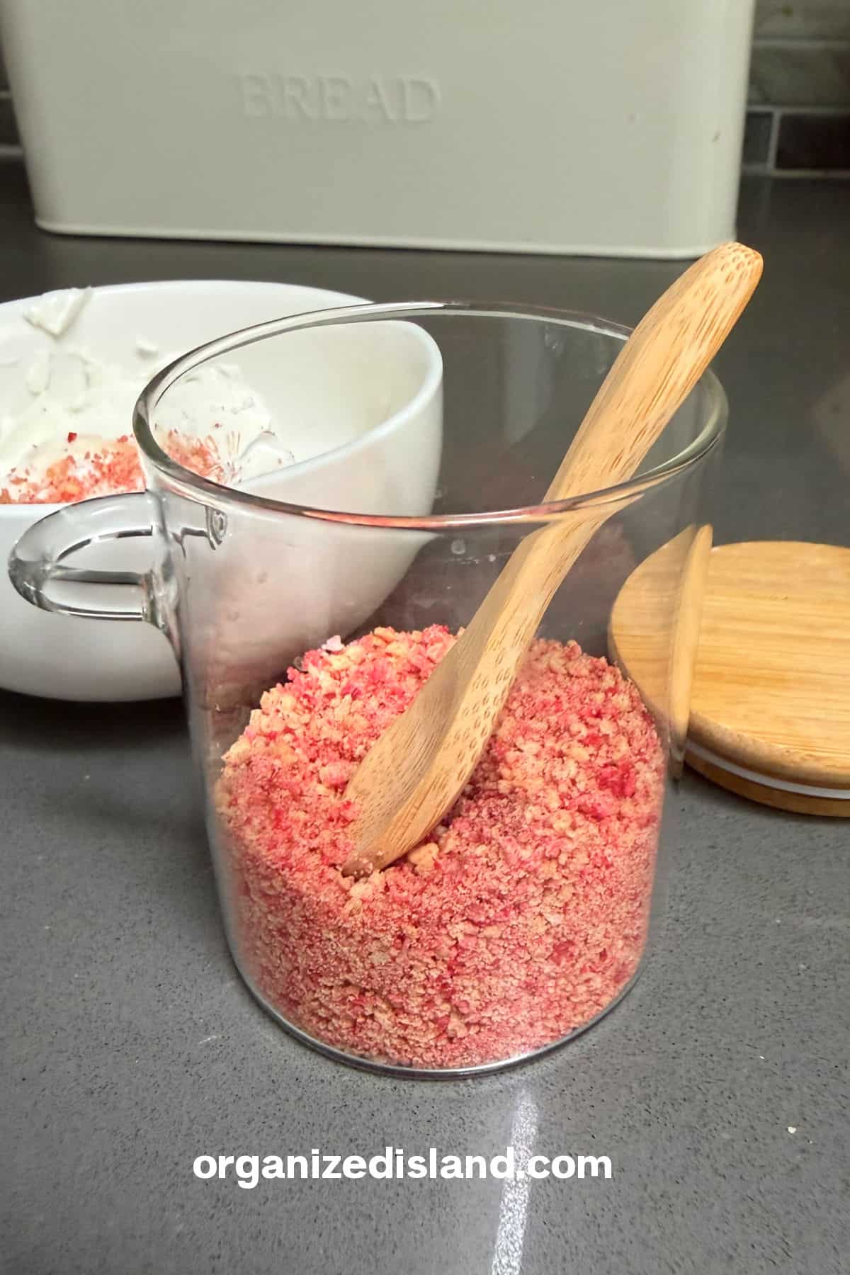 Homemade Strawberry Crunch Topping