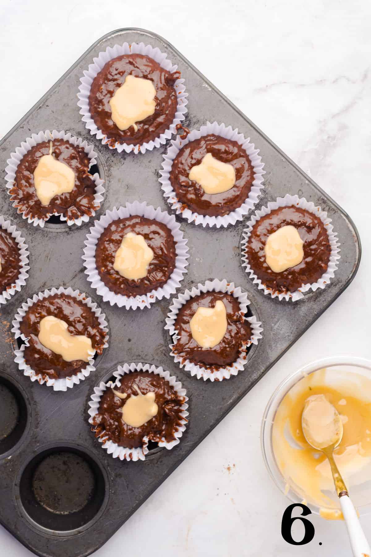 How to Make Chocolate Peanut Butter Cup Cupcakes Step 6