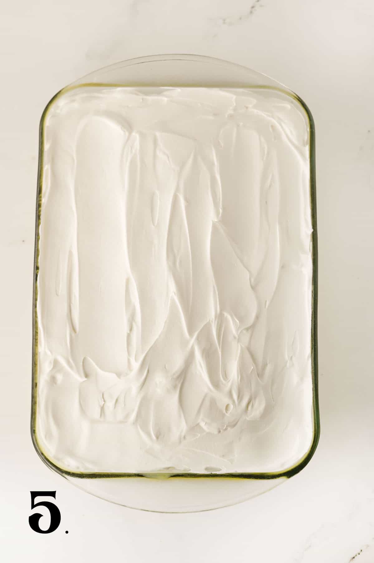 How to Make Pineapple Poke Cake Step 5