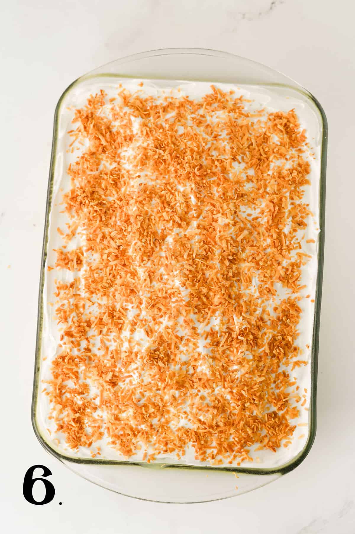 How to Make Pineapple Poke Cake Step 6