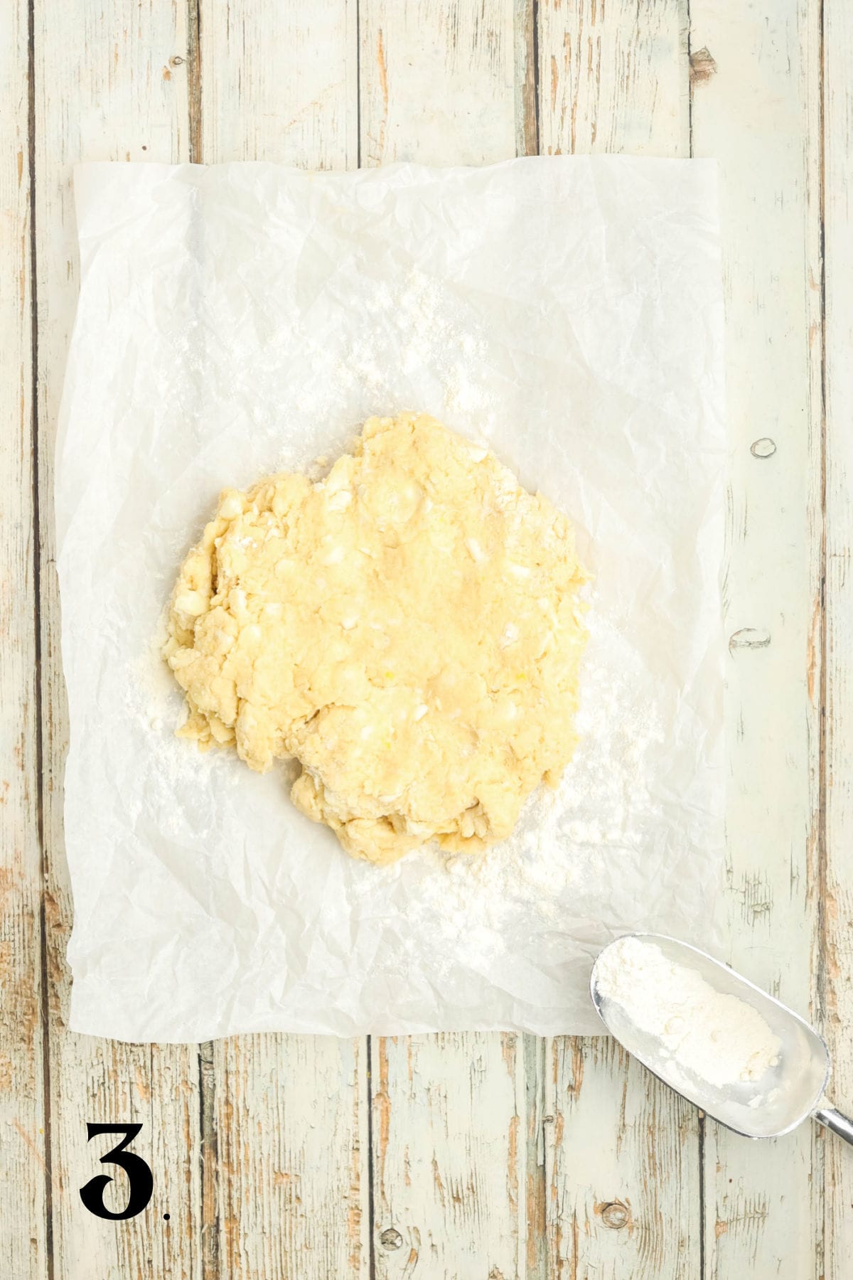 How to Make Strawberry Scones with Icing Step 3