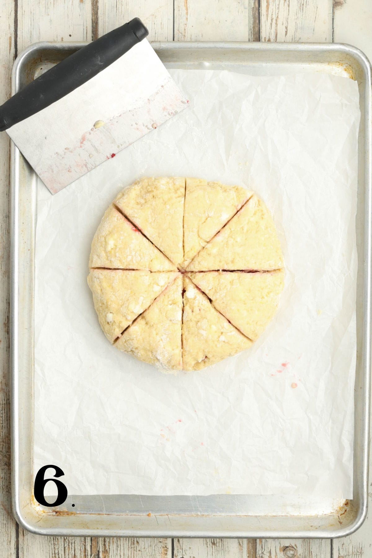 How to Make Strawberry Scones with Icing Step 6