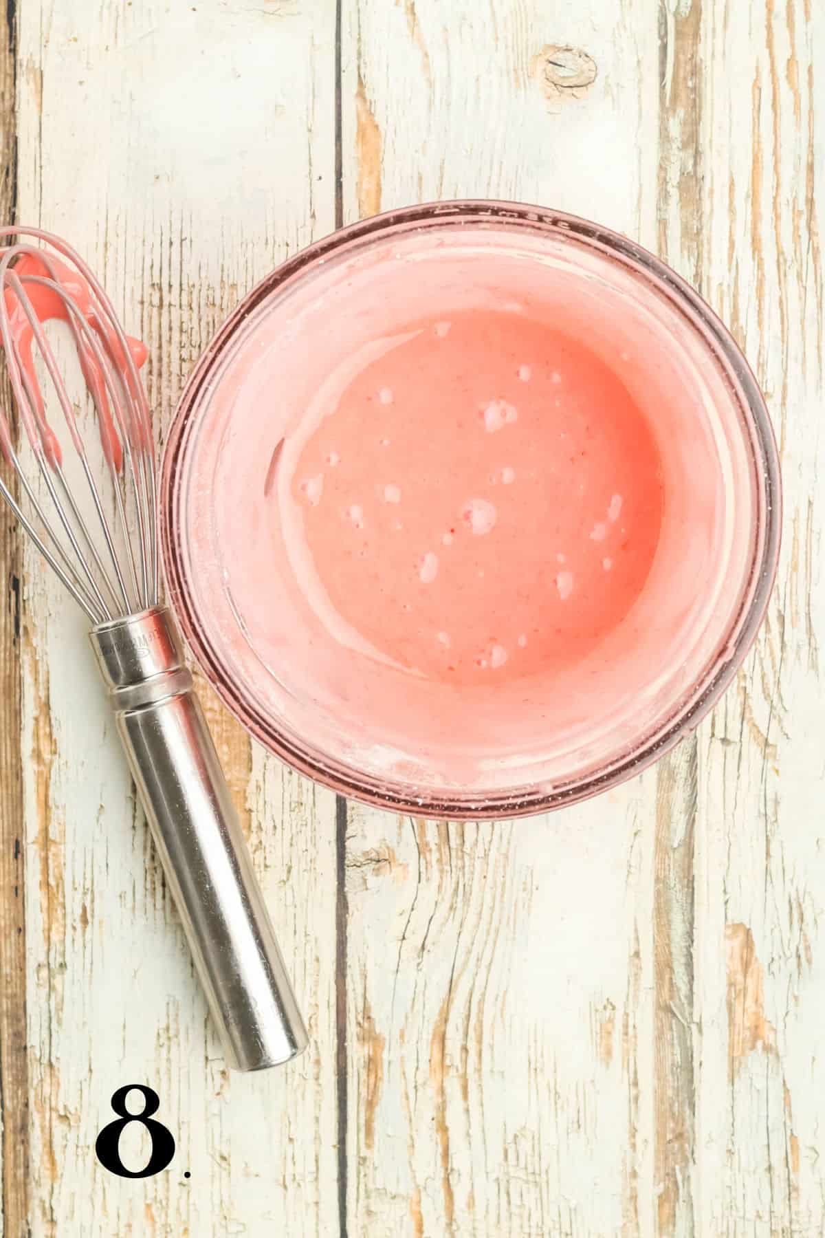 How to Make Strawberry Scones with Icing Step 8